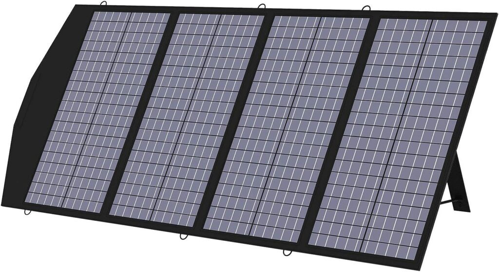 ALLPOWERS 140W Foldable Solar Panel,Portable Solar Charger, US Solar Cell with MC- 4, DC, and USB Output, for Most Solar Generator, Portable Power Station, Laptops, Cellphone, Outdoor, Camping,RV
