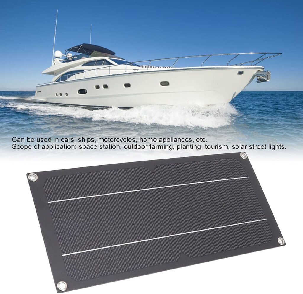 CUEI Solar Panel Kit, 600W 18V Portable Starter Kit with Monocrystalline + 100A 12V 24V Charge Controller for RV, Car, Boat, Trailer, Marine, Camper, Home  Camping