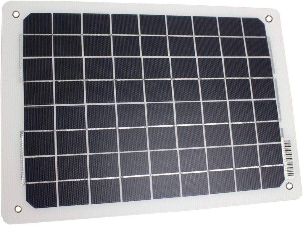 Falcon 10W Portable Solar Panel 12V Battery Charger