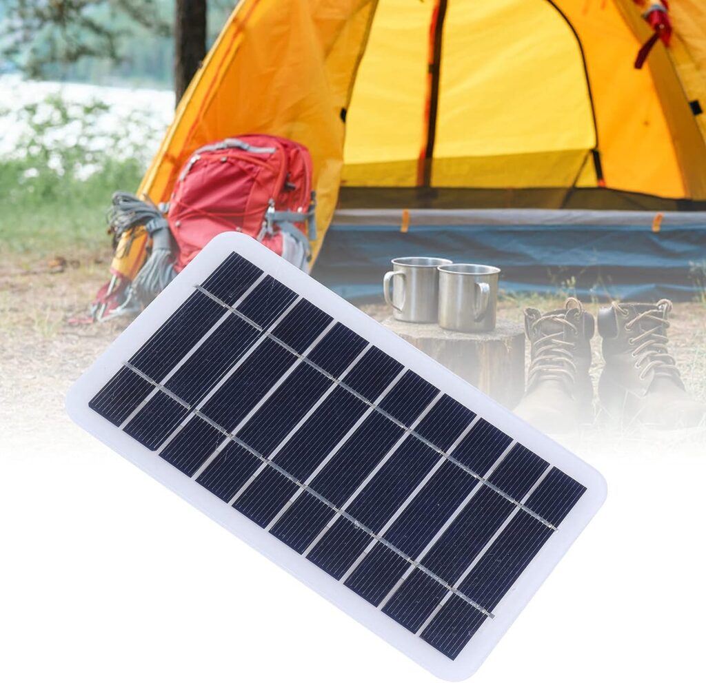Longzhuo Polycrystalline Silicon Solar Panel 2W 5V Outdoor Solar Battery Charger Mobile Power Supply for Charging Mobile Phone : Amazon.co.uk: Electronics  Photo
