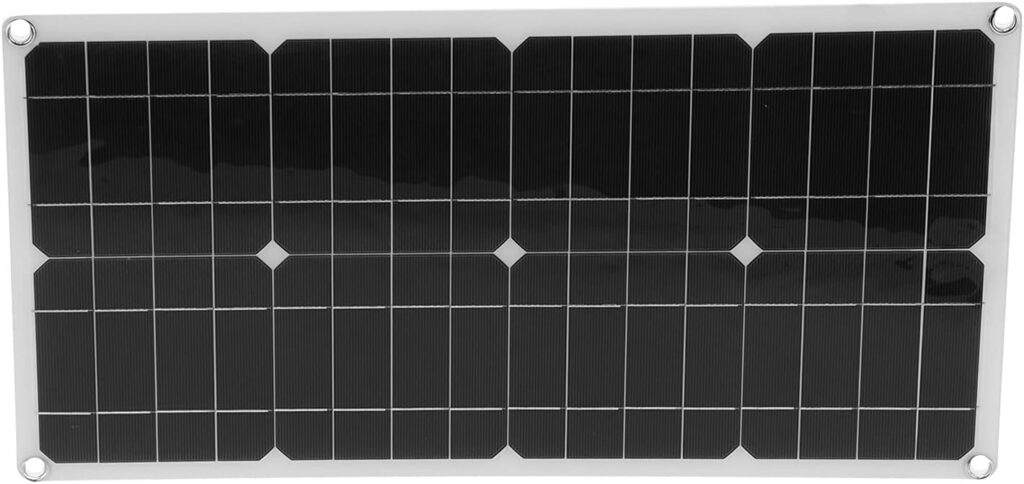 40W Solar Panel Polycrystalline Silicon Flexible Solar Panel Charger Dual USB Output for Smartphone Powerbank Laptop Car