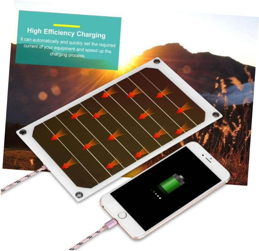 INOOMP C Chargers Cells Portable Charging Board Solar Phone USB Battery Panels W Outdoor Panel Charger Bank V Camping Cell Domestic Power Module Black Chargers Black Chargers